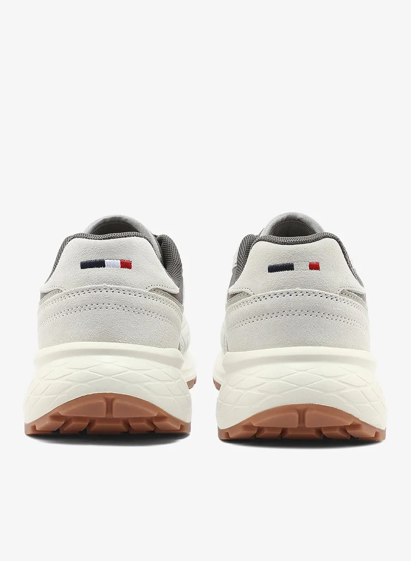 U.S. Polo Assn. grey Men's Grey Low-Top Sneakers - Stylish and Comfortable Footwear for Everyday Wear for Men | Best Price UAE